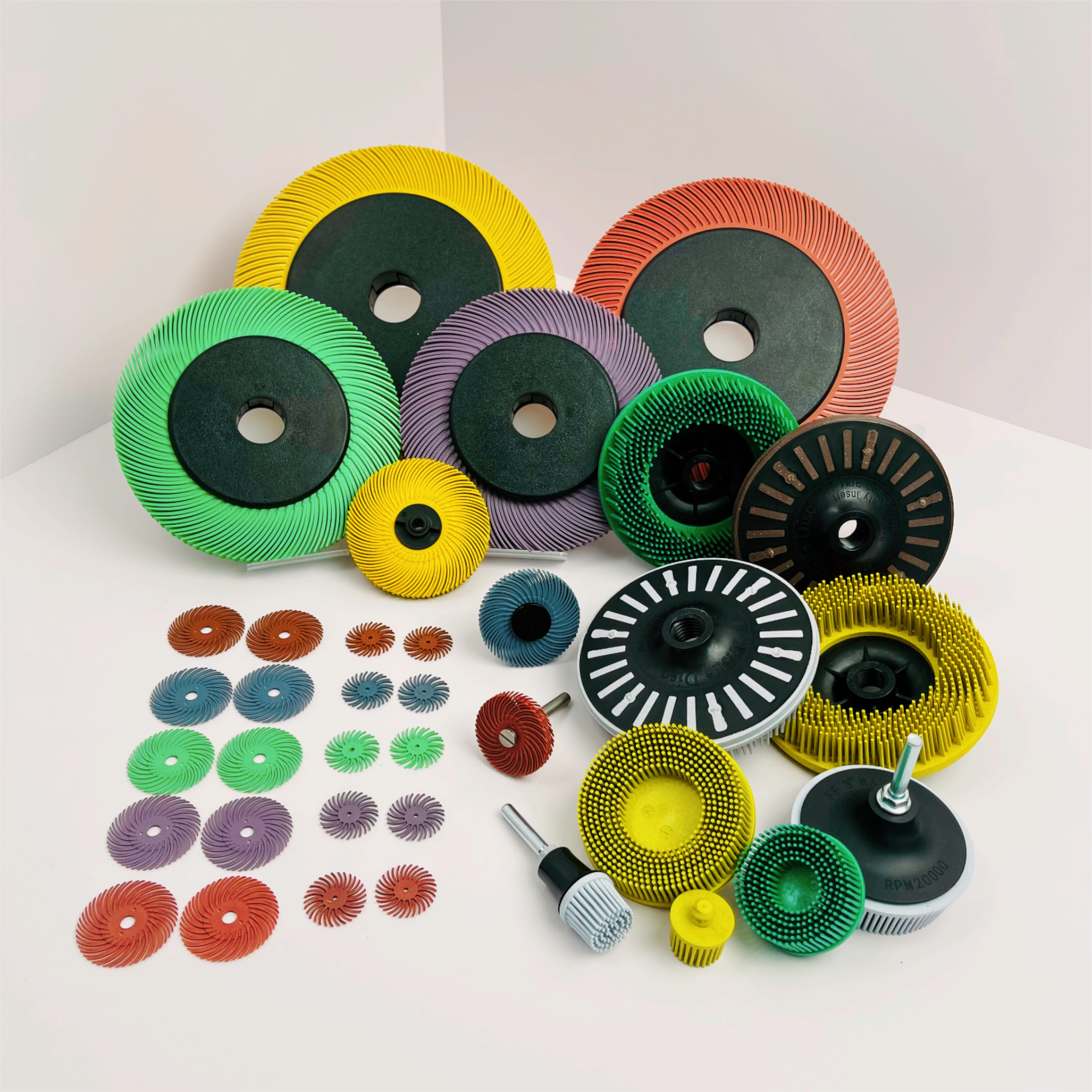 bristle disc disco de cerdas