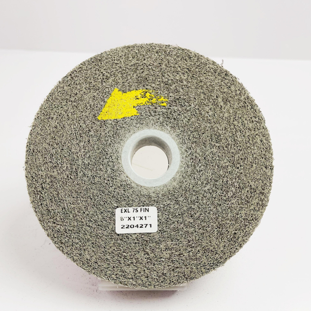Abrasivos de carboneto de silício EXL rebarbação roda convoluta para metal 