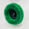 Disco de cerdas de plástico verde 50 grit de 4,5 polegadas para soldar