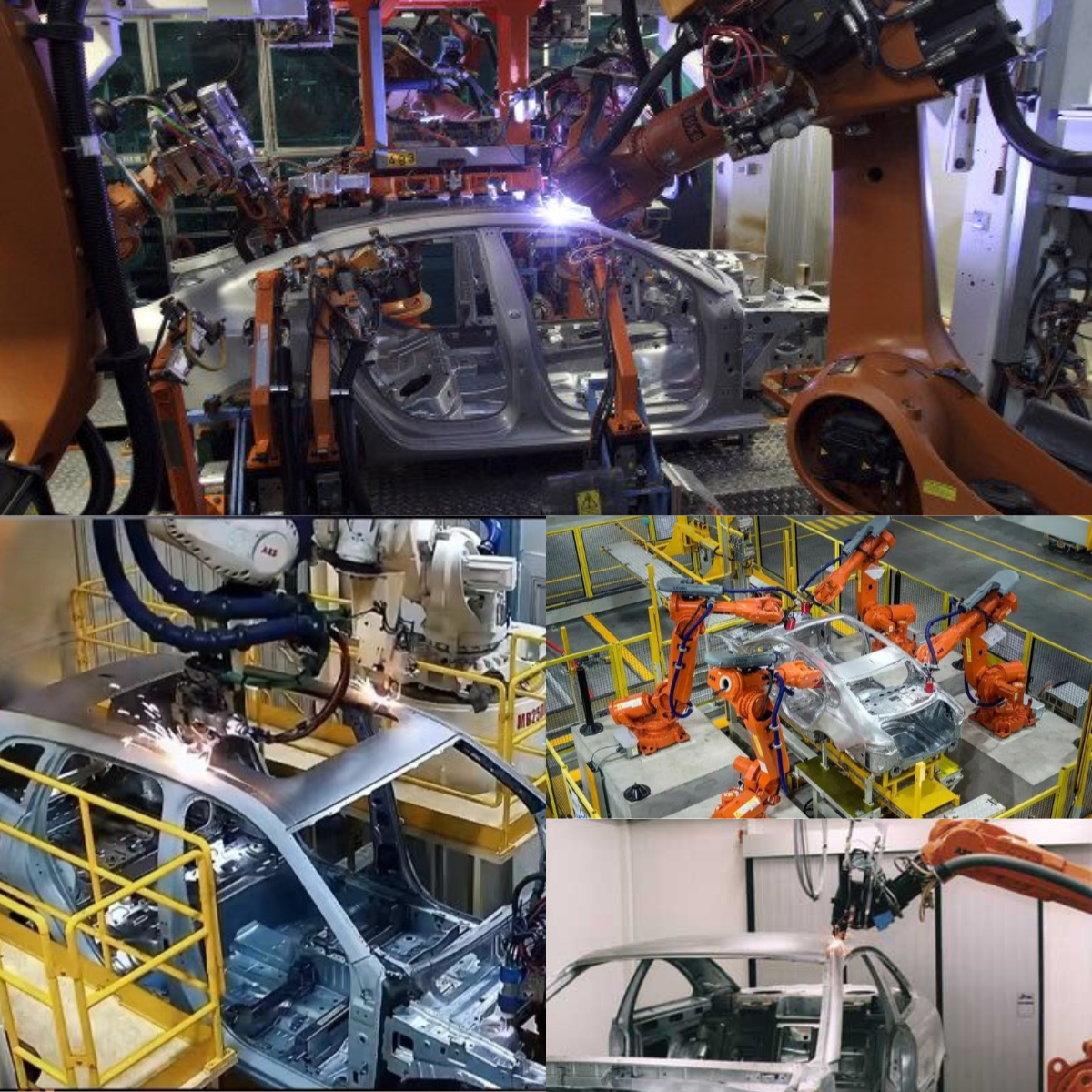 Belo rebolo soldado a laser superior