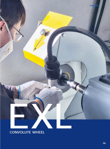 Roda Convoluta EXL 8A MED 6X1X1 Polegada