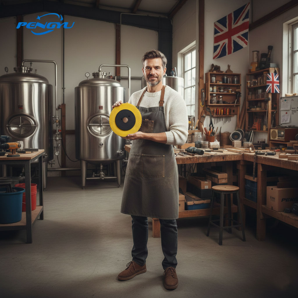 RadialBristleDiscyamarelo